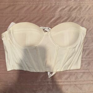 Princess Polly White corset top
